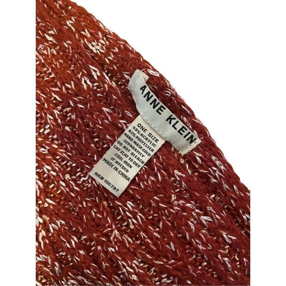 Nwt Anne Klein Knit Scarf Hat Set Winter Snow Snowboarding Ski - Picture 2 of 9